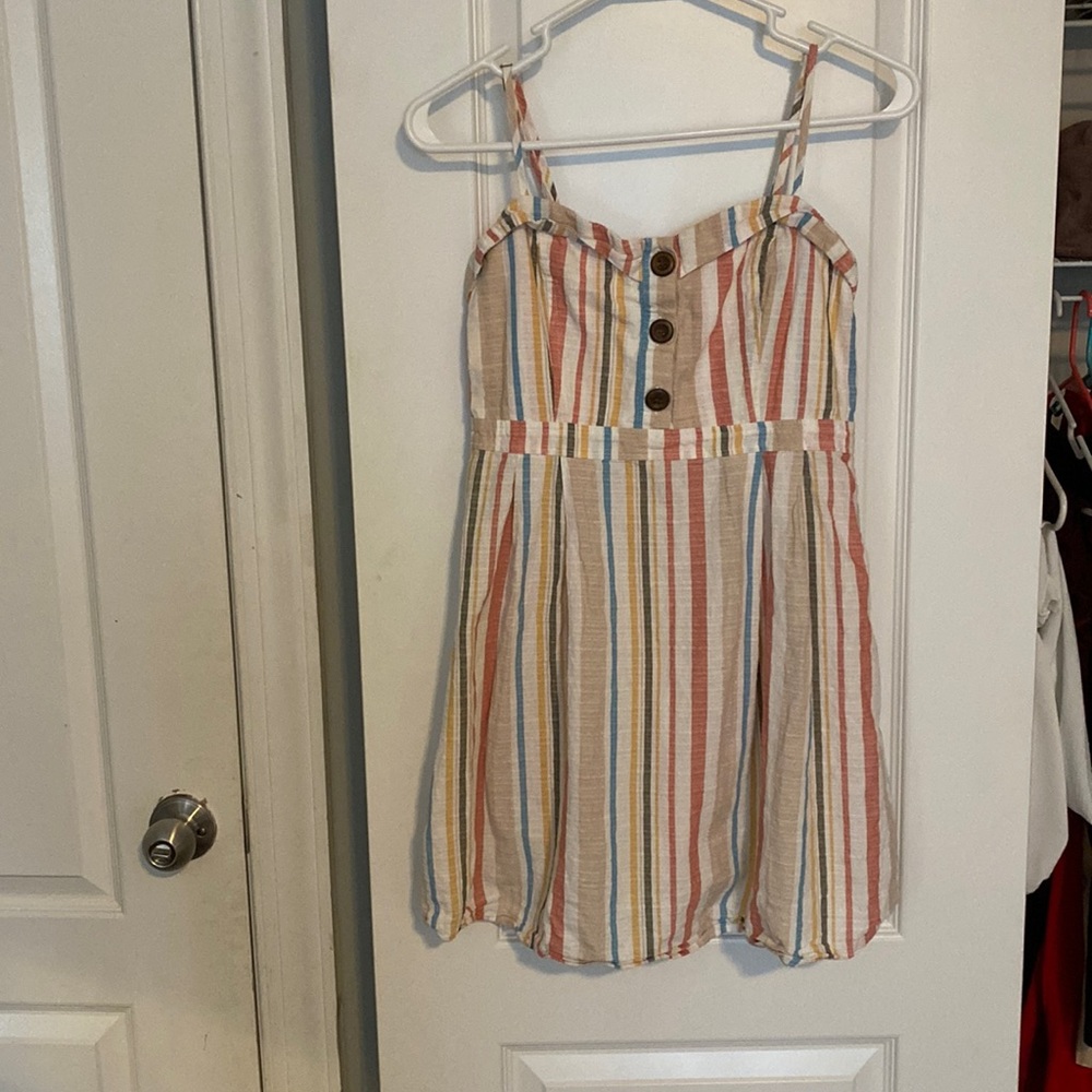 Lela sky mini dress, multi-color
